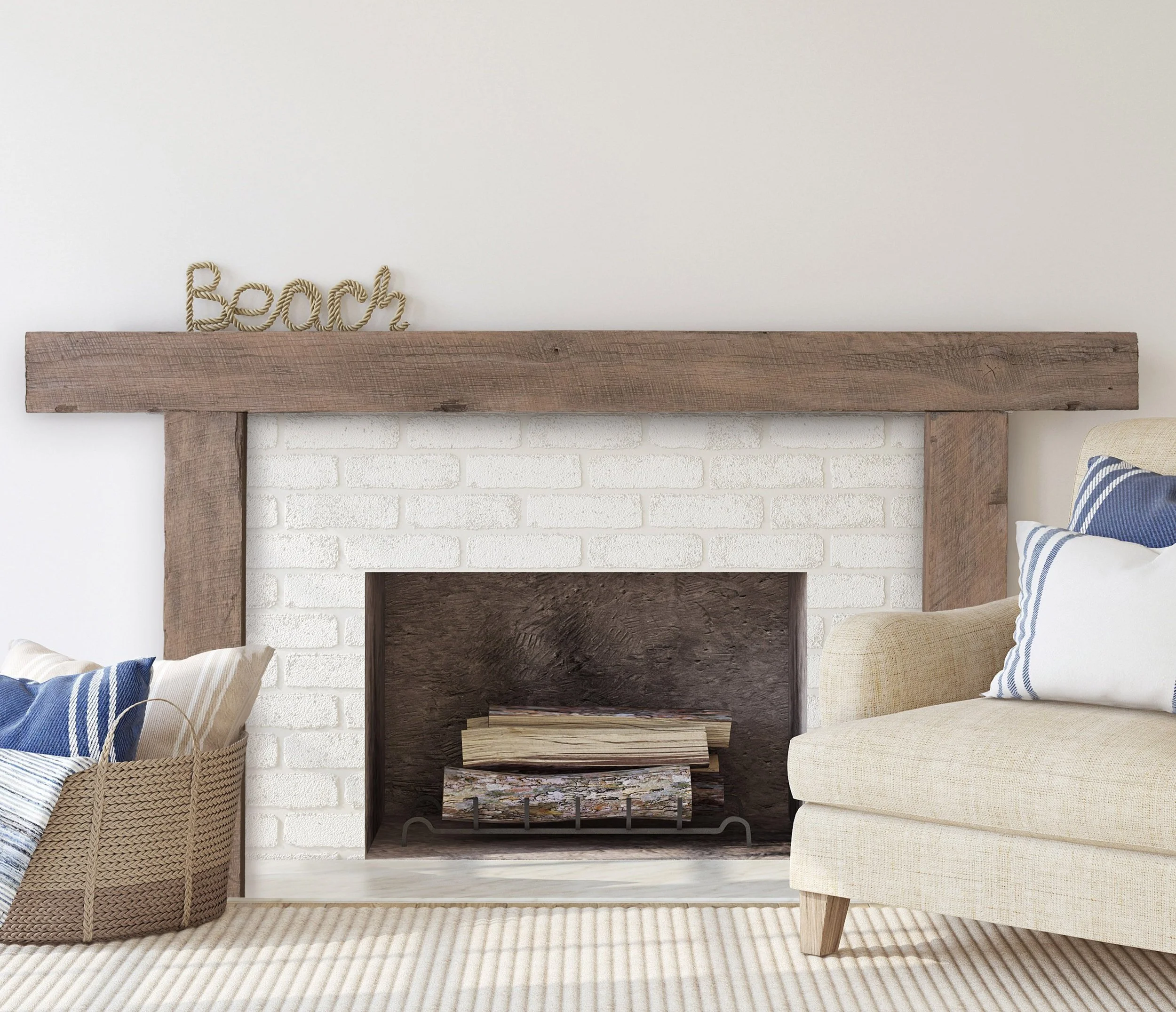 Hitching Post Non Combustible Fireplace Surround — Lexington Hearth